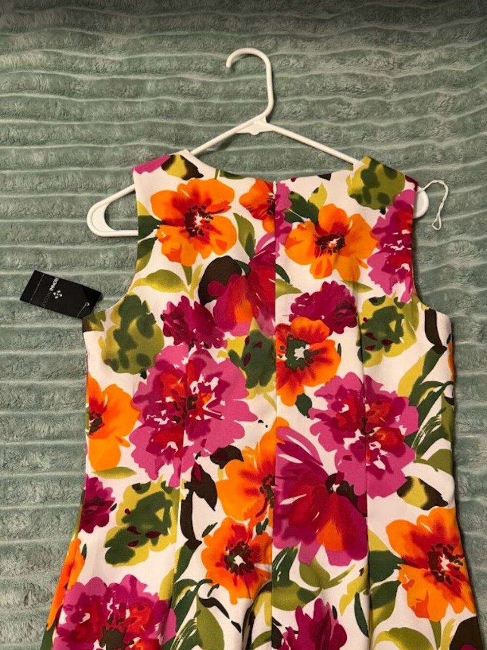 Colorful Sleeveless Summer Spring Floral Dress Ronni Nicole Size 8 NWT - Picture 2 of 6